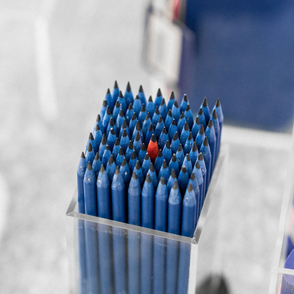 Ballpoint Pens, Blue — Box of 50
